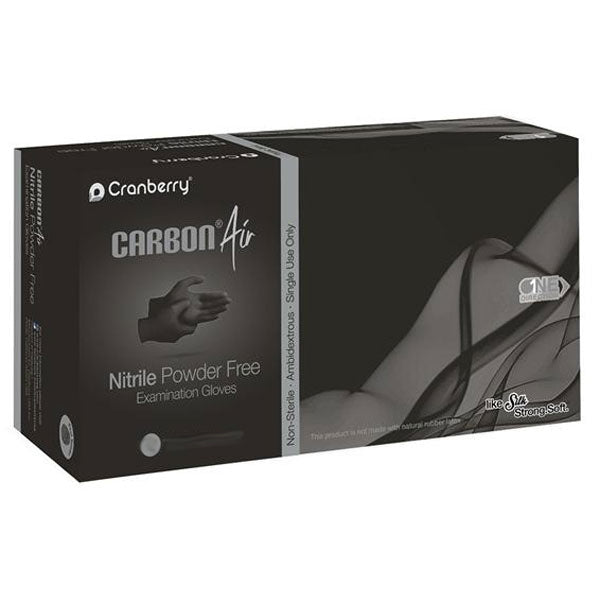 Cranberry CR3269 CARBON Air Nitrile Examination Gloves Extra Large 250/Box Cranberry CR3269 CARBON Air Nitrile Examination Gloves Extra Large 250/Box